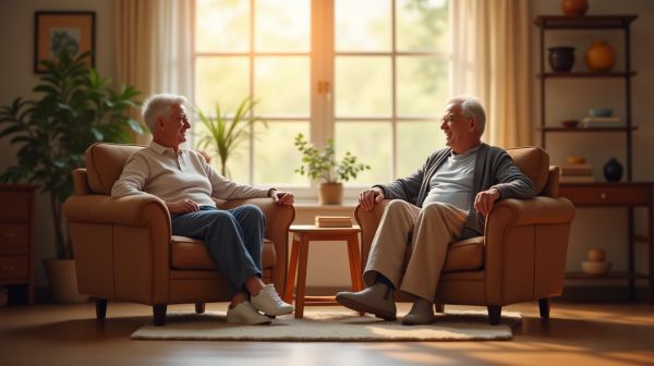 Profitez d'échanges enrichissants sur senior duo pour seniors